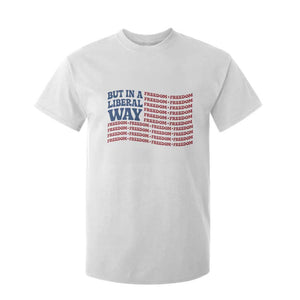 USA But In A Liberal Way 4th of July T Shirt For Kid Feminist Women's Rights Freedom
