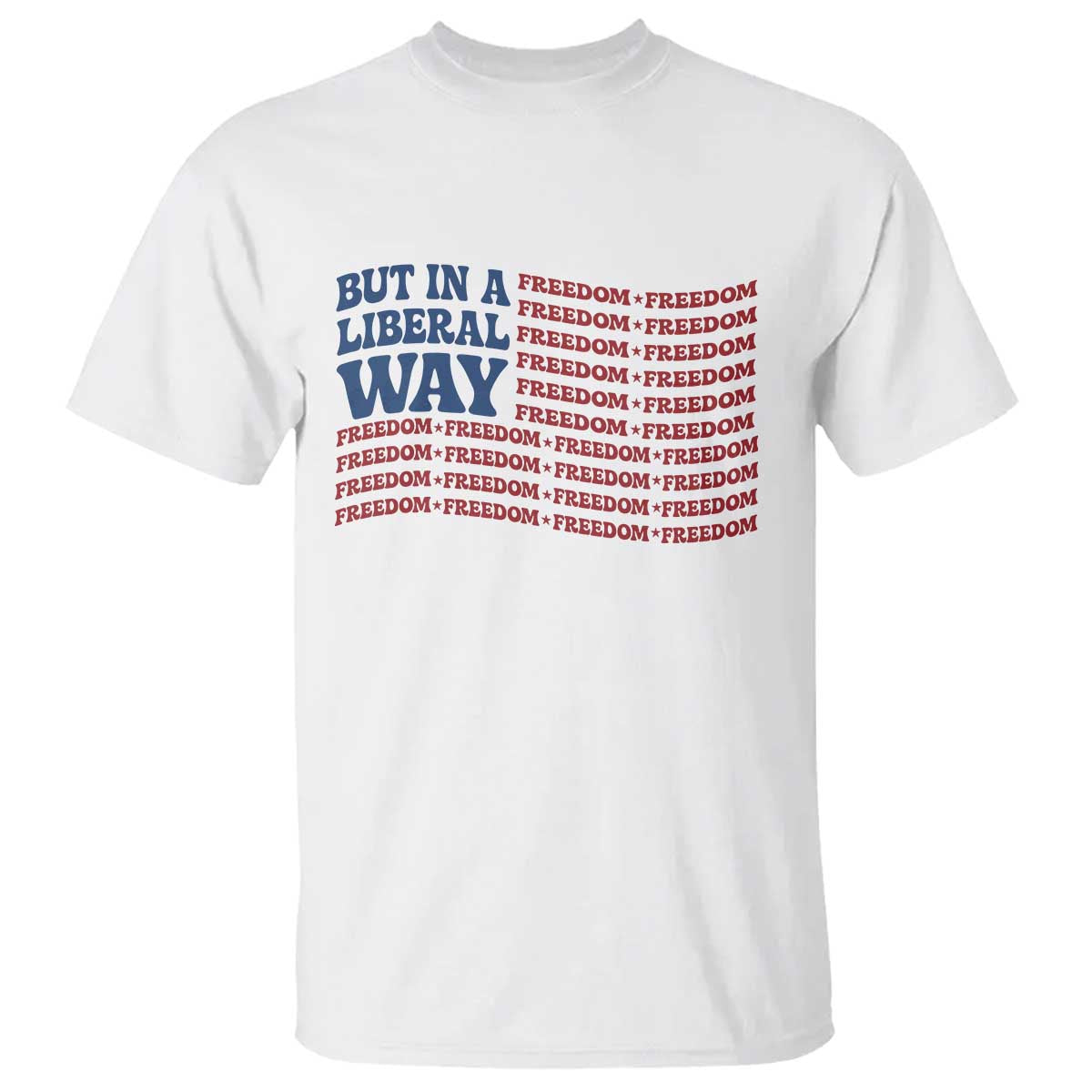 USA But In A Liberal Way 4th of July T Shirt Feminist Women's Rights Freedom