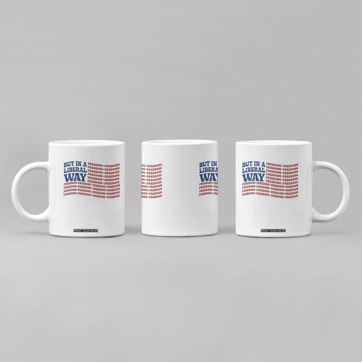 USA But In A Liberal Way 4th of July Coffee Mug Feminist Women's Rights Freedom