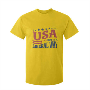 USA But In A Liberal Way 4th of July T Shirt For Kid Feminist Women's Rights