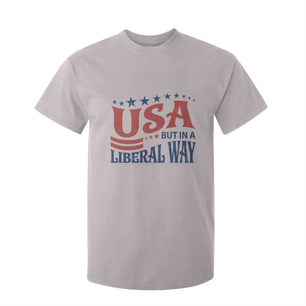 USA But In A Liberal Way 4th of July T Shirt For Kid Feminist Women's Rights