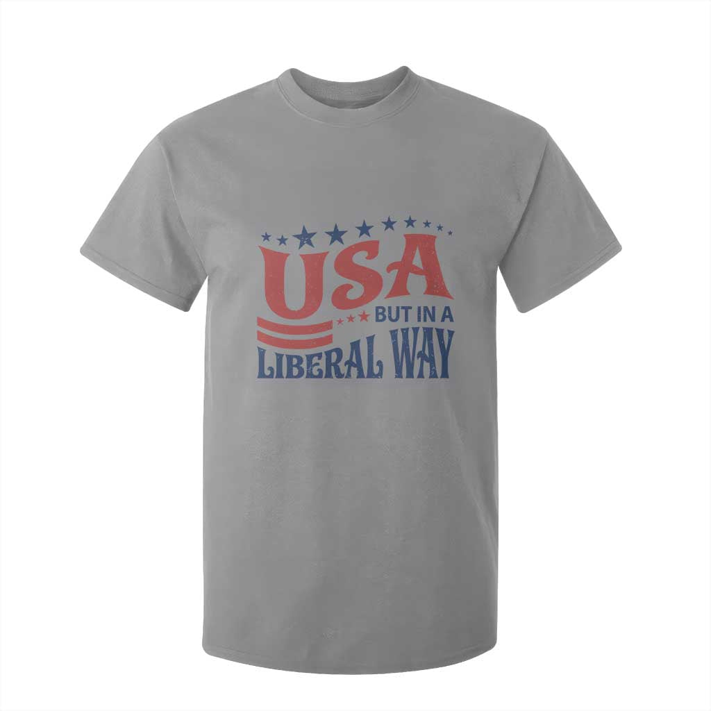 USA But In A Liberal Way 4th of July T Shirt For Kid Feminist Women's Rights