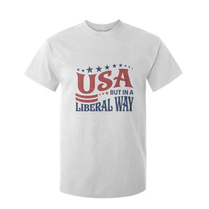 USA But In A Liberal Way 4th of July T Shirt For Kid Feminist Women's Rights