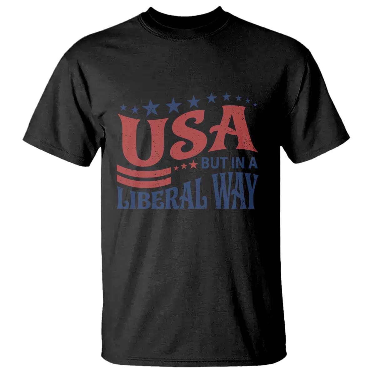 USA But In A Liberal Way 4th of July T Shirt Feminist Women's Rights