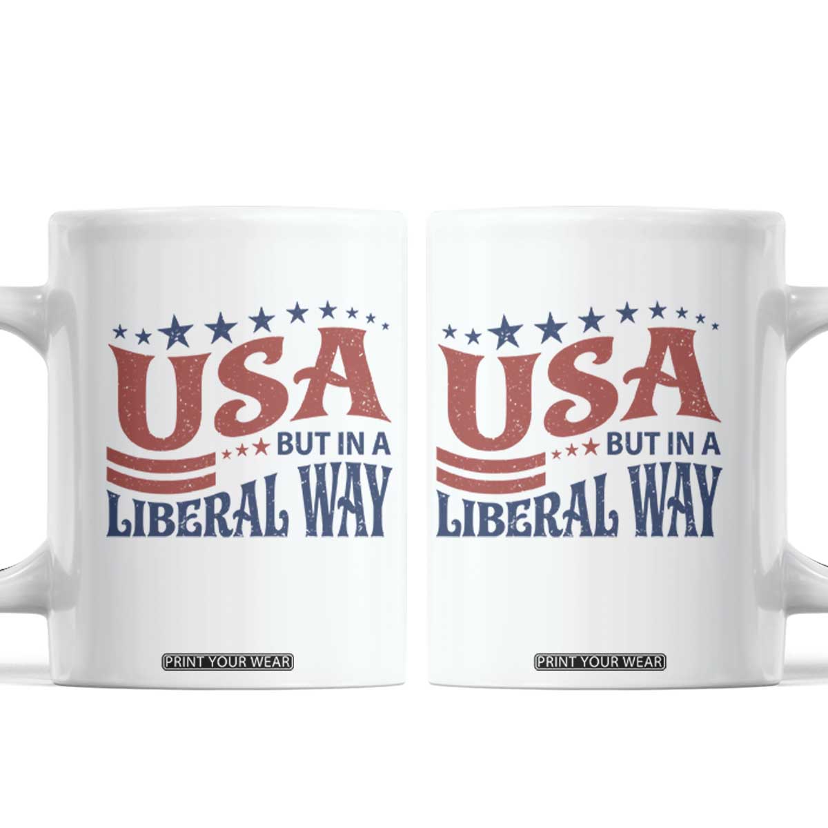 USA But In A Liberal Way 4th of July Coffee Mug Feminist Women's Rights