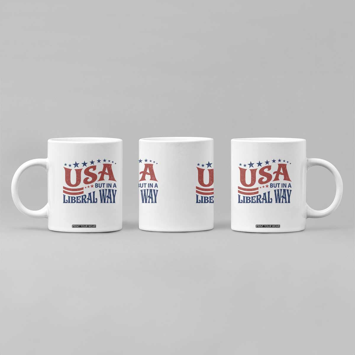 USA But In A Liberal Way 4th of July Coffee Mug Feminist Women's Rights