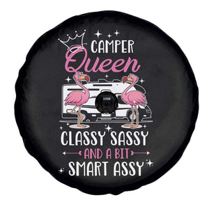 Funny Camping RV Spare Tire Cover Camper Queen Classy Sassy And A Bit Smart Assy TS14 Print Your Wear