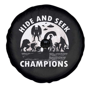 Hide And Seek Champions Spare Tire Cover Funny Cryptid Cryptozoology TS14 Print Your Wear