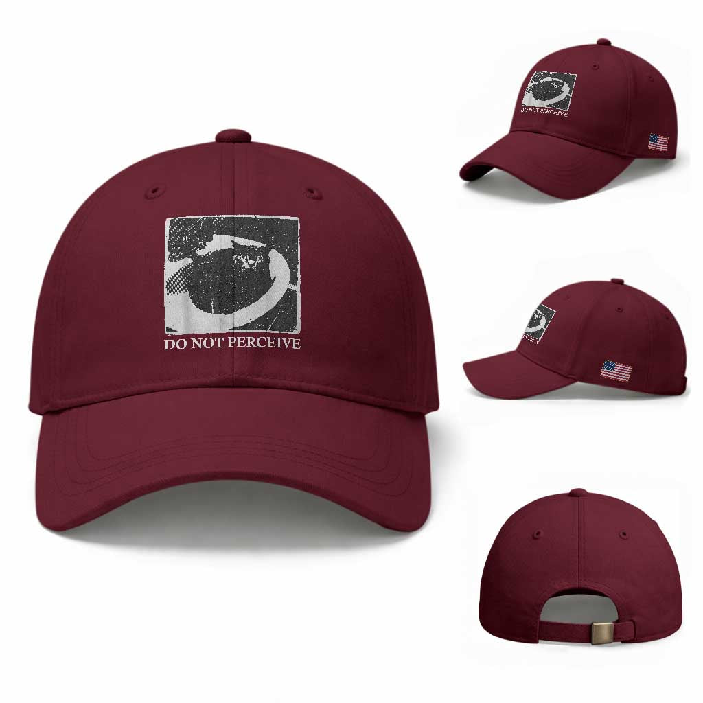 Do Not Perceive Me Funny Meme Cat Lover Baseball Cap Funny Cat Sarcstic Meme