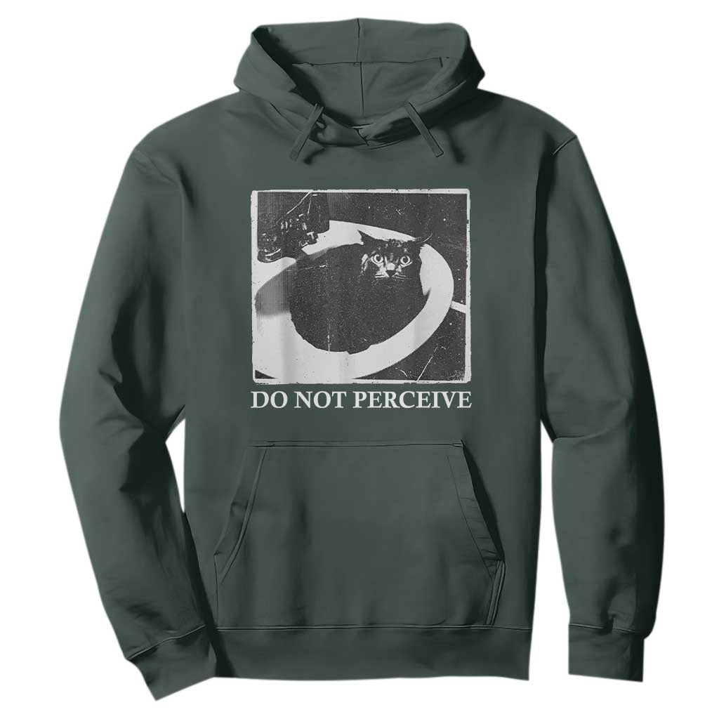 Do Not Perceive Me Funny Meme Cat Lover Hoodie Funny Cat Sarcstic Meme