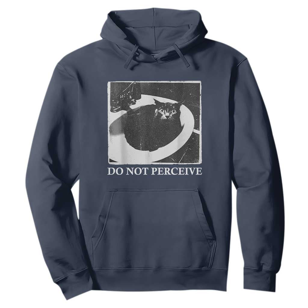 Do Not Perceive Me Funny Meme Cat Lover Hoodie Funny Cat Sarcstic Meme