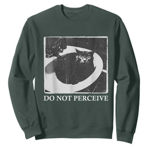 Do Not Perceive Me Funny Meme Cat Lover Sweatshirt Funny Cat Sarcstic Meme