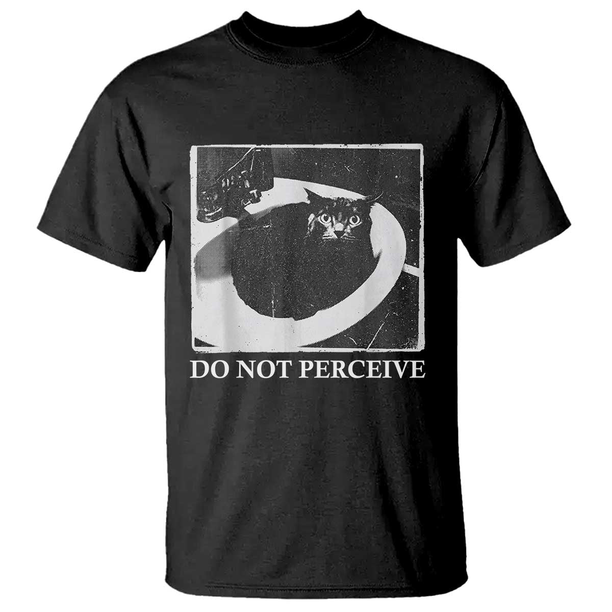 Do Not Perceive Me Funny Meme Cat Lover T Shirt Funny Cat Sarcstic Meme