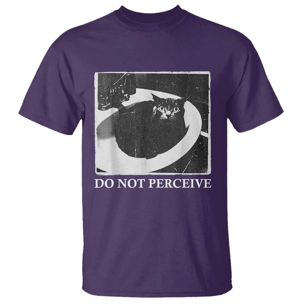 Do Not Perceive Me Funny Meme Cat Lover T Shirt Funny Cat Sarcstic Meme