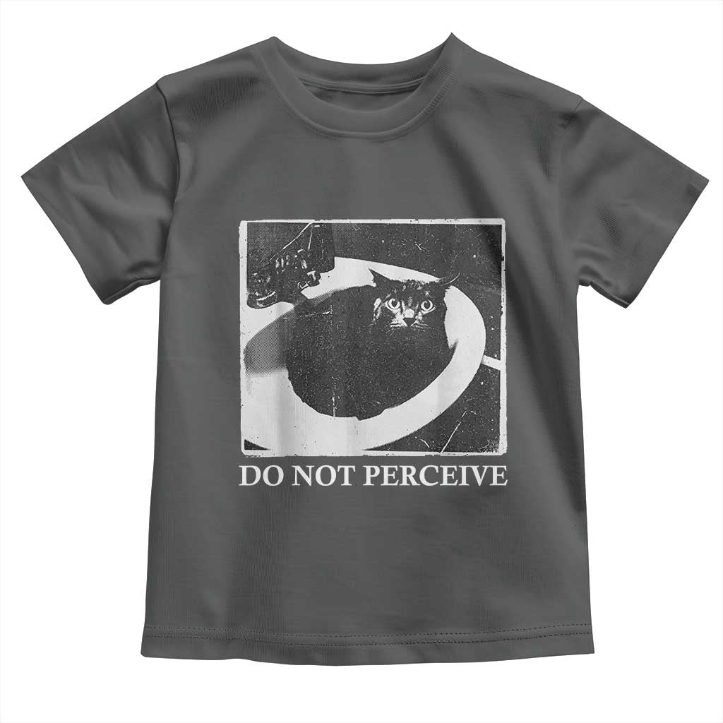 Do Not Perceive Me Funny Meme Cat Lover Toddler T Shirt Funny Cat Sarcstic Meme