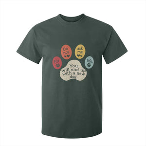 Do Not Ask Me For Life Advice T Shirt For Kid Funny Sarcastic Dog Lover Gift
