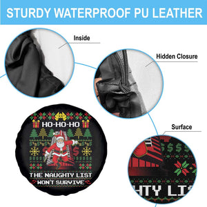 Nakatomi Plaza Christmas Spare Tire Cover Funny Santa Gun Cosplay Xmas TS14 Print Your Wear