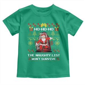 Nakatomi Plaza Christmas Toddler T Shirt Funny Santa Gun Cosplay Xmas TS14 Irish Green Print Your Wear