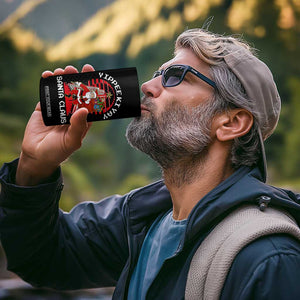 Nakatomi Plaza Christmas 4 in 1 Can Cooler Tumbler Yippee Ki Yay Santa Claus TS14 Print Your Wear