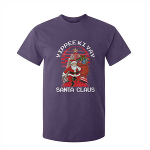 Nakatomi Plaza Christmas T Shirt For Kid Yippee Ki Yay Santa Claus TS14 Purple Print Your Wear