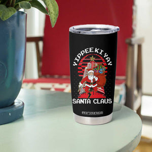 Nakatomi Plaza Christmas Tumbler Cup Yippee Ki Yay Santa Claus TS14 Print Your Wear