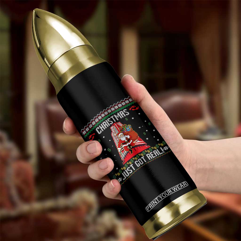 Nakatomi Plaza Christmas Bullet Tumbler Just Got Real TS14 Print Your Wear