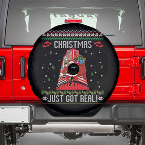 Nakatomi Plaza Christmas Spare Tire Cover Just Got Real TS14 Black Print Your Wear