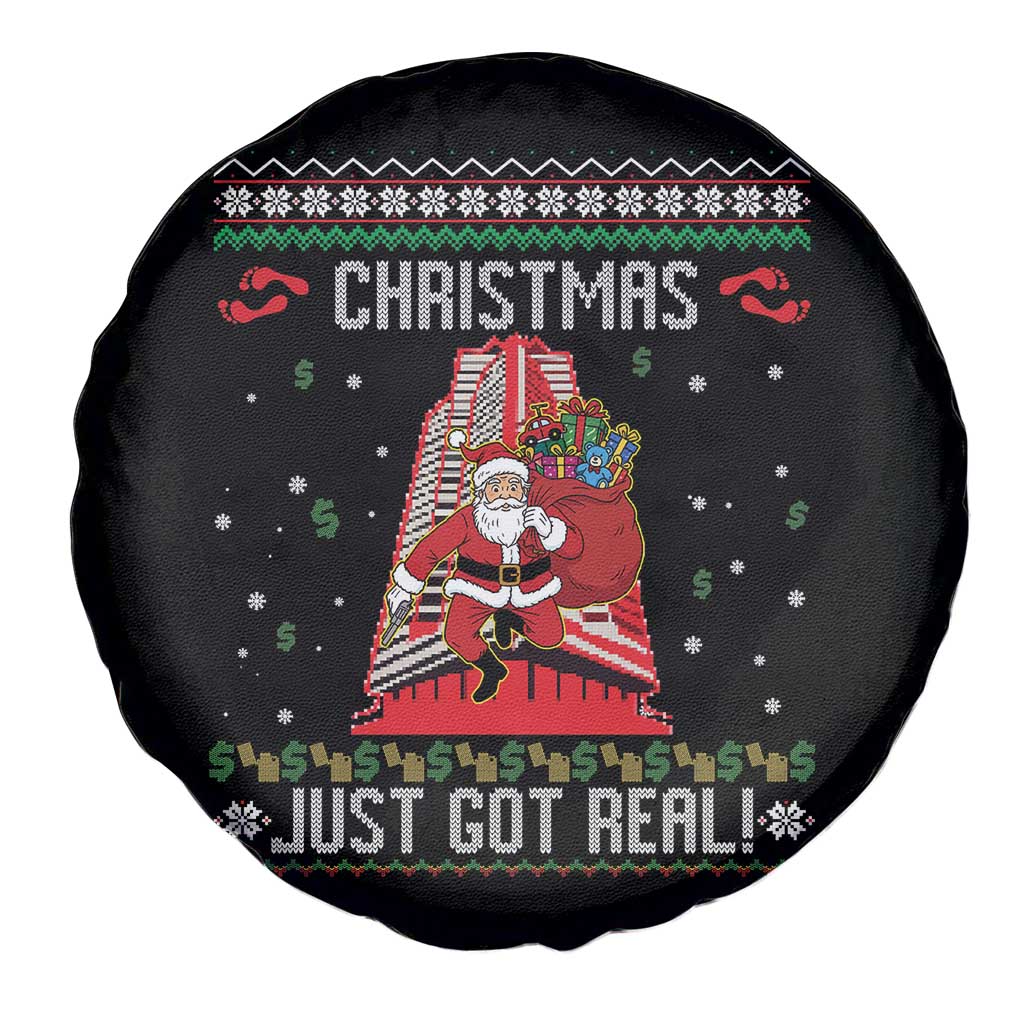 Nakatomi Plaza Christmas Spare Tire Cover Just Got Real TS14 Print Your Wear