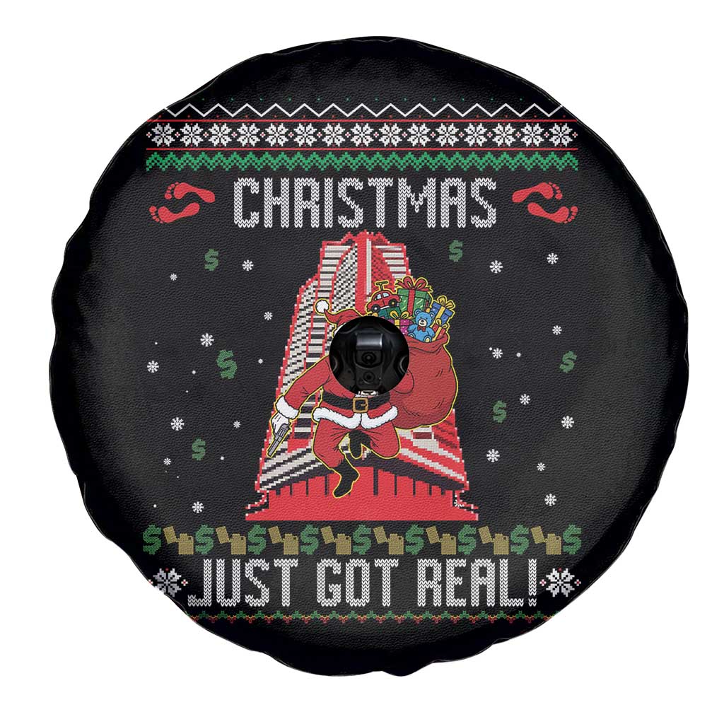 Nakatomi Plaza Christmas Spare Tire Cover Just Got Real TS14 Print Your Wear