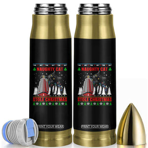 Nakatomi Plaza Christmas Bullet Tumbler Funny Naughty Santa Cat Humor TS14 Black Print Your Wear
