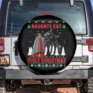 Nakatomi Plaza Christmas Spare Tire Cover Funny Naughty Santa Cat Humor TS14 No hole Black Print Your Wear