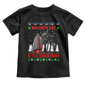 Nakatomi Plaza Christmas Toddler T Shirt Funny Naughty Santa Cat Humor TS14 Black Print Your Wear
