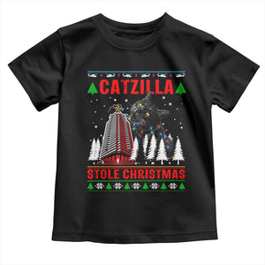 Nakatomi Plaza Christmas Toddler T Shirt Funny Catzilla Monster Xmas TS14 Black Print Your Wear
