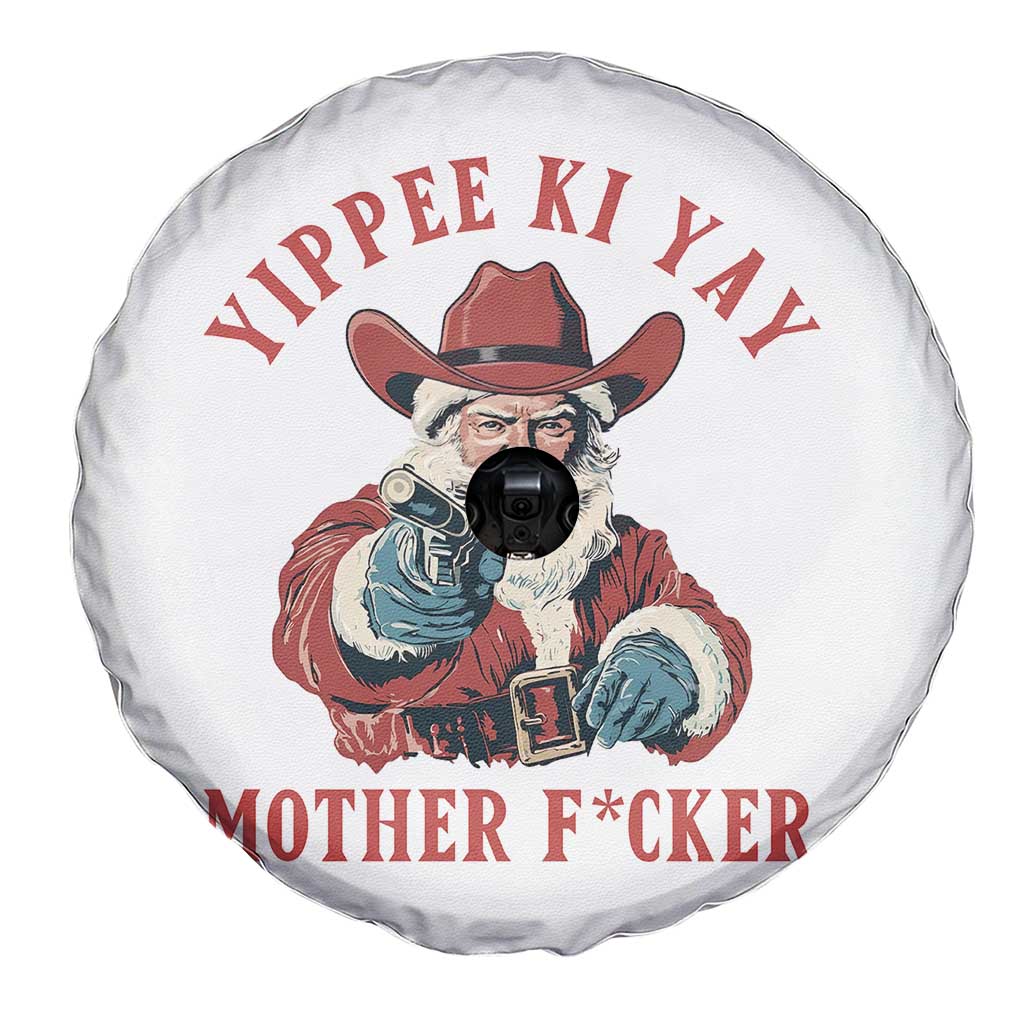 Yippee Ki Yay Mother Fcker Spare Tire Cover Funny Santa Gun Christmas TS14 Print Your Wear