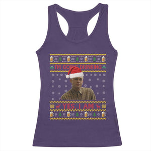 Ed Gein Christmas Racerback Tank Top I Am Going Drinking Yes I Am Christmas TS14 Purple Print Your Wear