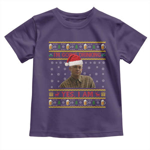 Ed Gein Christmas Toddler T Shirt I Am Going Drinking Yes I Am Christmas TS14 Purple Print Your Wear