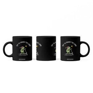 Funny Frog Christian Coffee Mug Off To Praise The Lord TS14 Print Your Wear