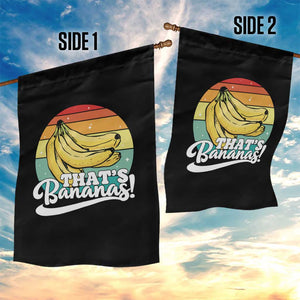 That's Bananas Garden Flag Funny Banana Lover Saying TS14 Print Your Wear