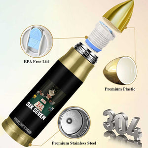 67 Poker Cat Bullet Tumbler Funny Six Seven Meme TS14 Print Your Wear