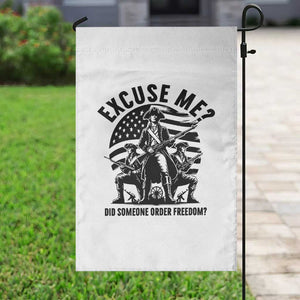 Freedom Resist Protest Civil Rights Garden Flag Excuse Me Did Someone Order Freedom TS14 Print Your Wear