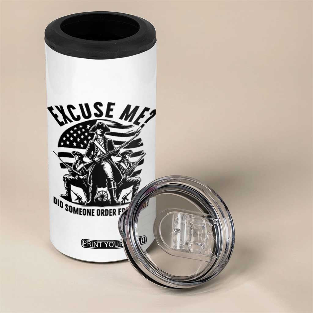 Freedom Resist Protest Civil Rights 4 in 1 Can Cooler Tumbler Excuse Me Did Someone Order Freedom TS14 Print Your Wear
