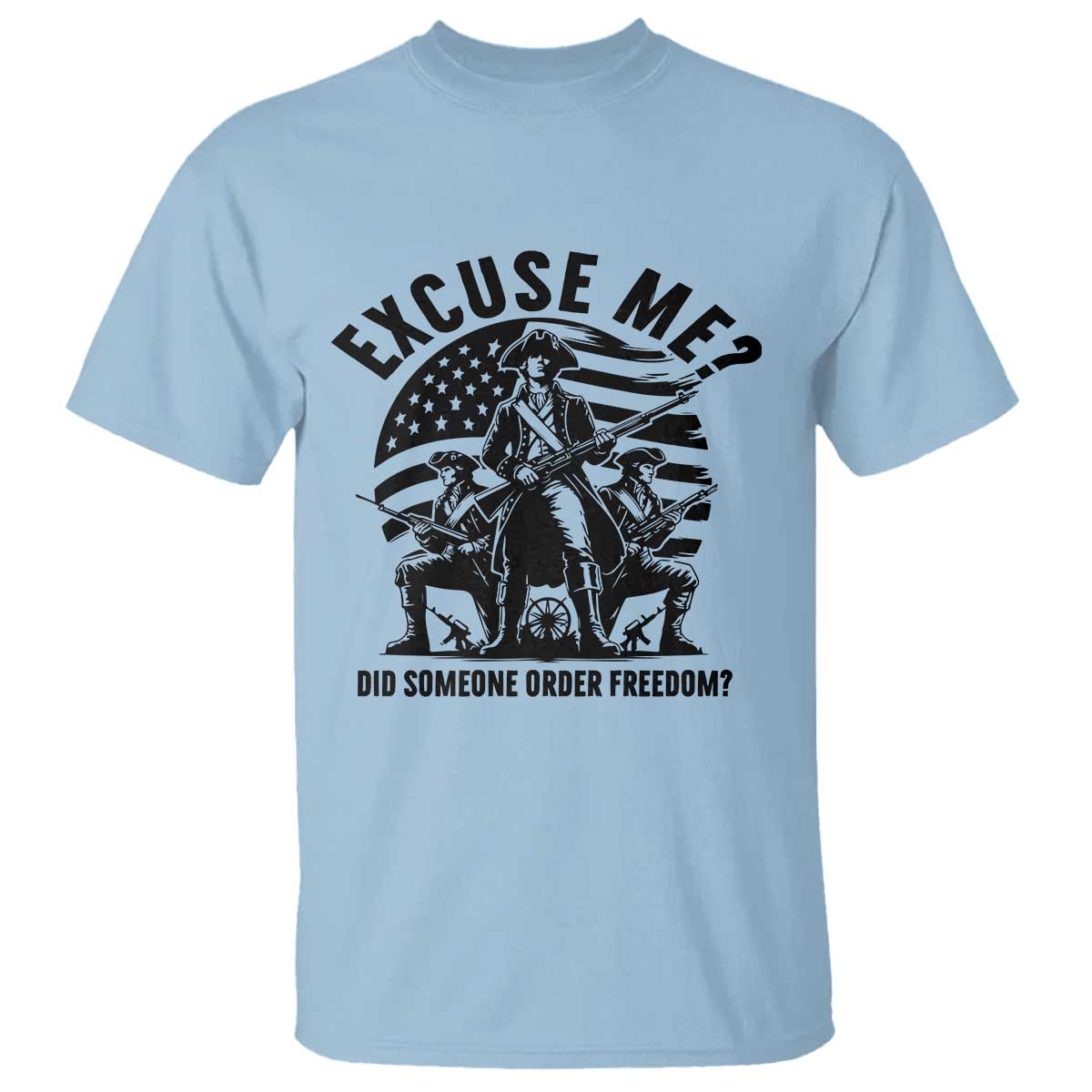 Freedom Resist Protest Civil Rights T Shirt Excuse Me Did Someone Order Freedom TS14 Light Blue Print Your Wear