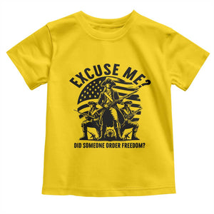 Freedom Resist Protest Civil Rights Toddler T Shirt Excuse Me Did Someone Order Freedom TS14 Daisy Print Your Wear
