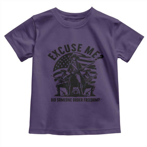 Freedom Resist Protest Civil Rights Toddler T Shirt Excuse Me Did Someone Order Freedom TS14 Purple Print Your Wear