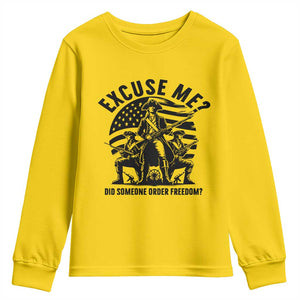 Freedom Resist Protest Civil Rights Youth Sweatshirt Excuse Me Did Someone Order Freedom TS14 Daisy Print Your Wear