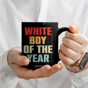 White Boy Of The Year Coffee Mug Funny Statement TS14 Print Your Wear