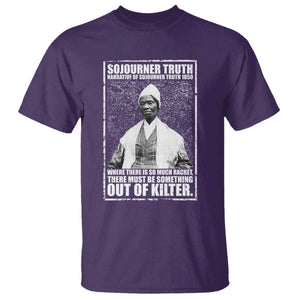 Sojourner Truth Quote T Shirt Black History Month TS14 Purple Print Your Wear