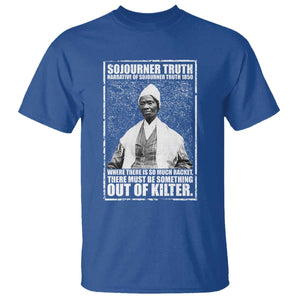 Sojourner Truth Quote T Shirt Black History Month TS14 Royal Blue Print Your Wear