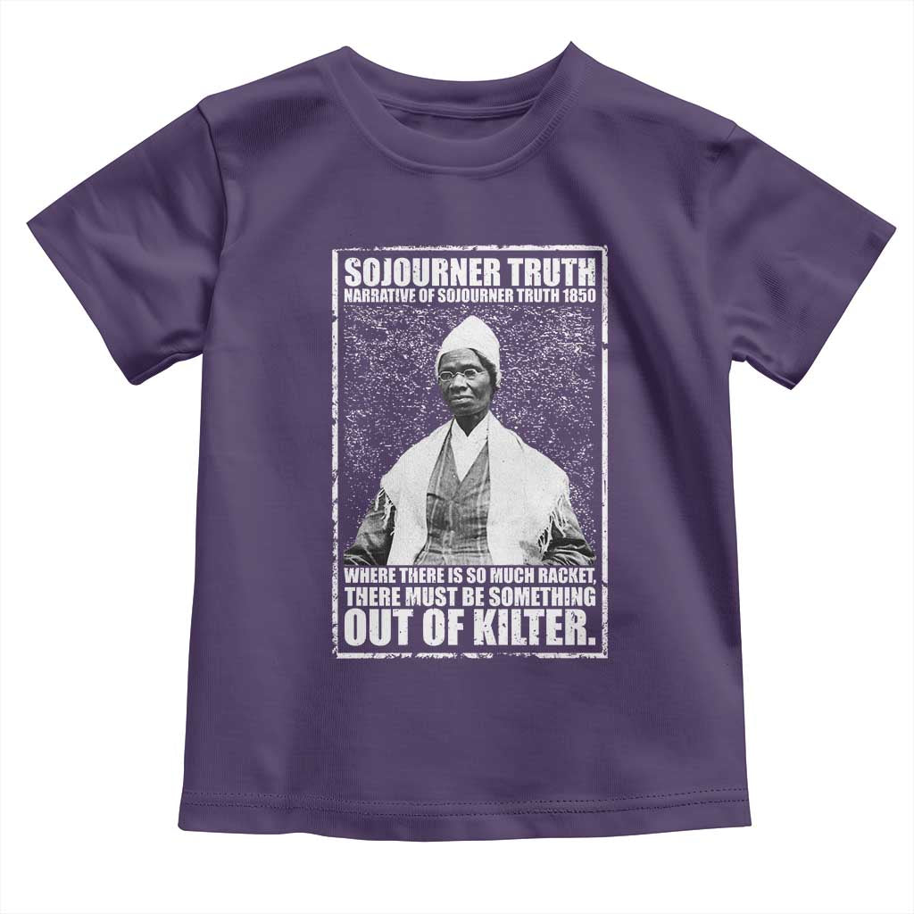 Sojourner Truth Quote Toddler T Shirt Black History Month TS14 Purple Print Your Wear