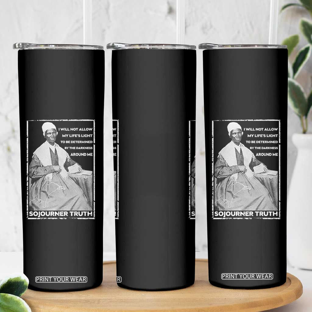 Sojourner Truth Quote Skinny Tumbler Black History Month Strong Woman TS14 Print Your Wear